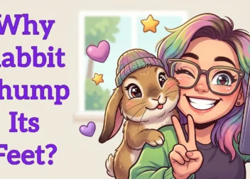 why rabbit thump its feet